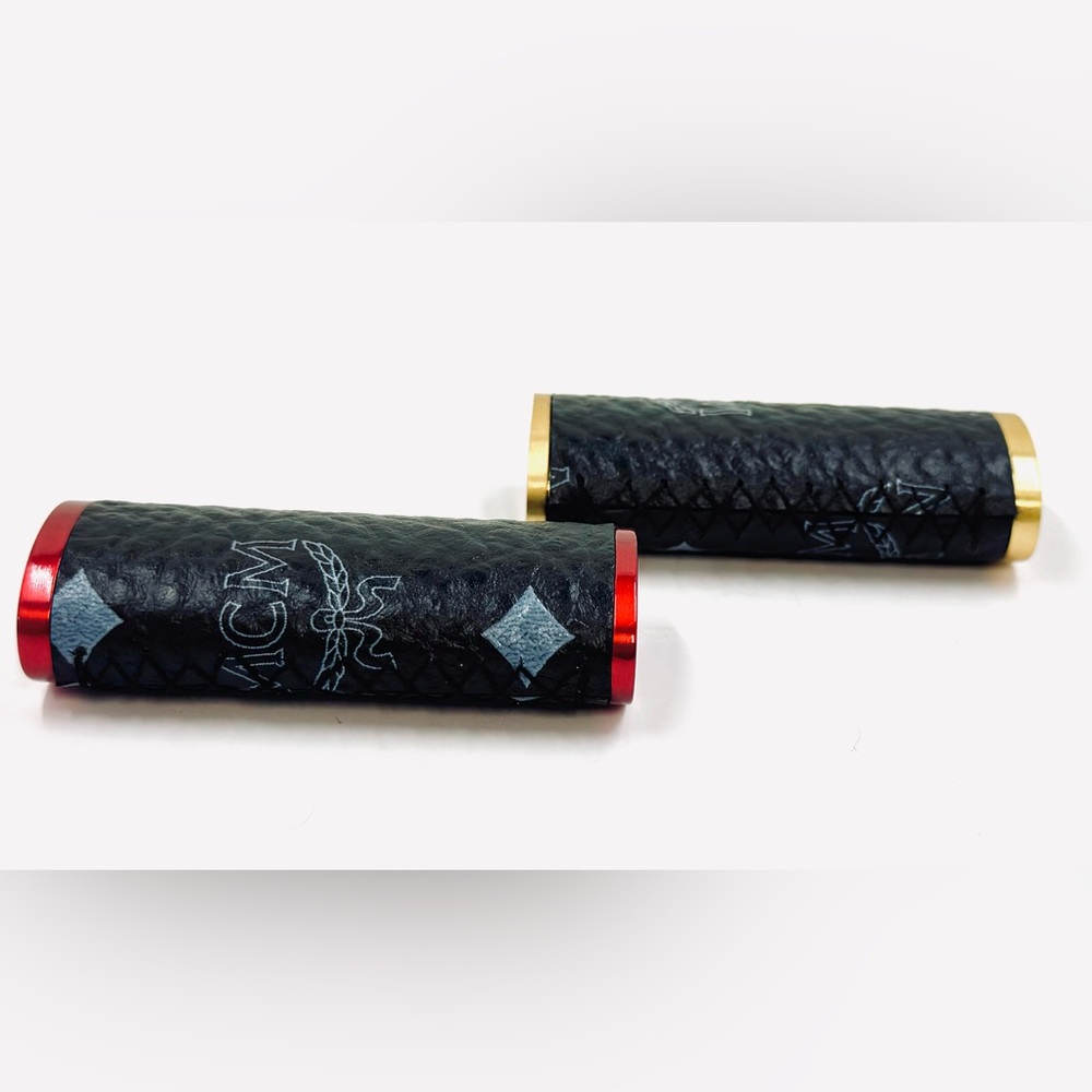 Authentic MCM Designer Lighter Case Black W/Red Trim Only NWOT - Picture 2 of 3